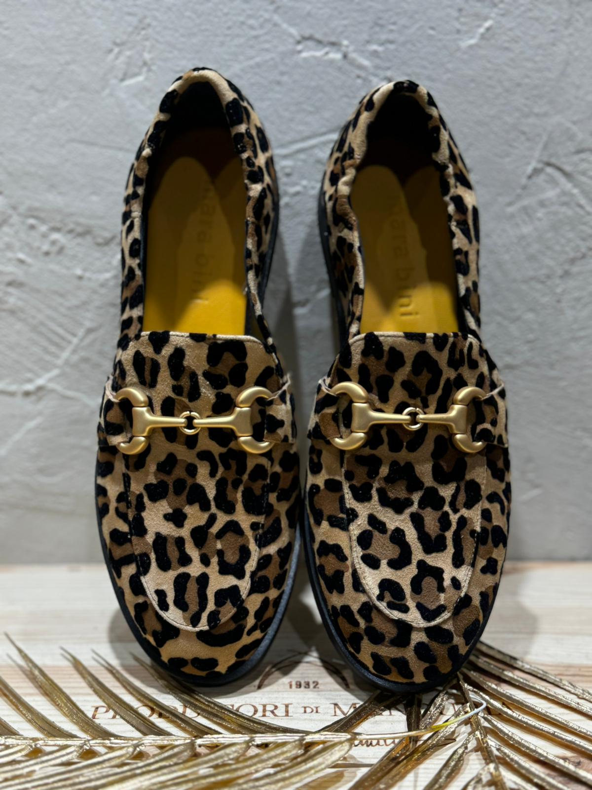 Mocassins léopard