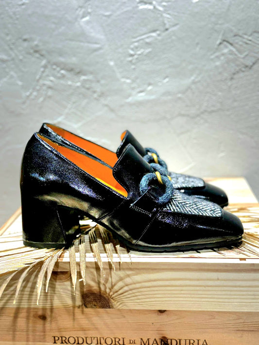 Mocassins à talon
